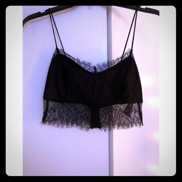 Topshop Other - Topshop Lace Bralette/Crop Top